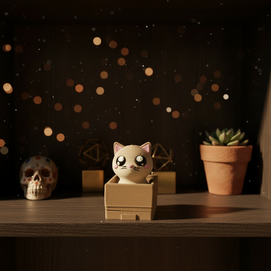Box Cat — Moody Display