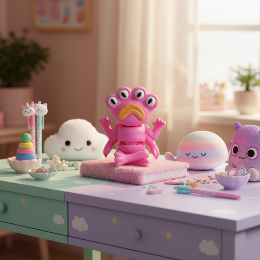 Pink Alien — Desk