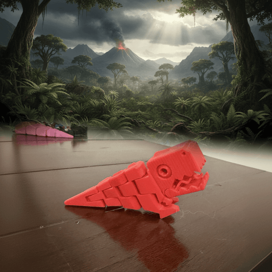 Crazy Dave The Flexi Dinosaur.