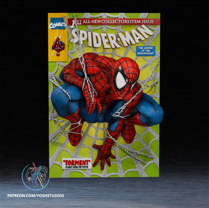 Spider-Man Figure Poster