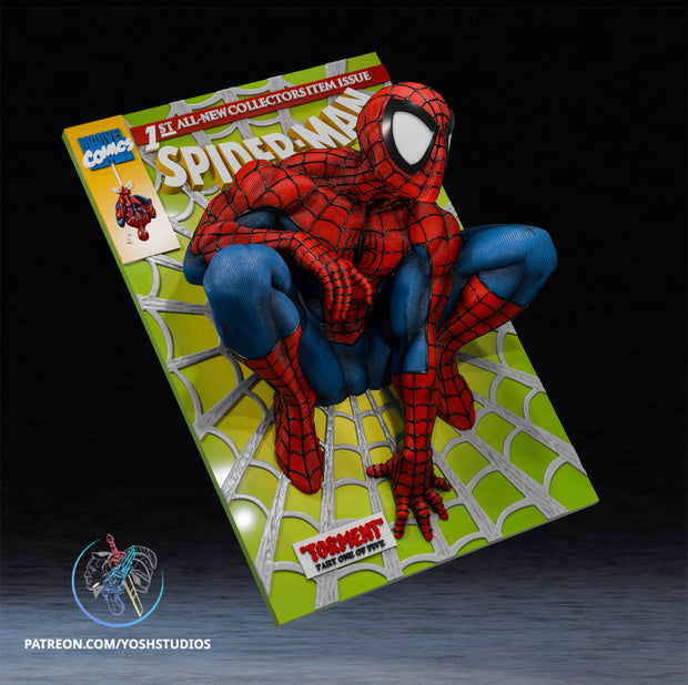Spider-Man Figure Poster