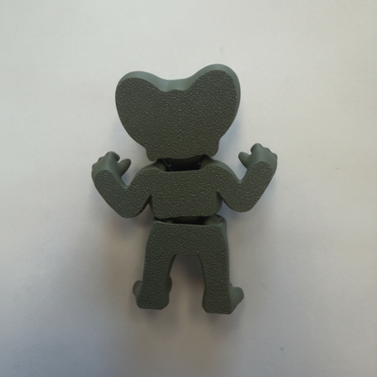 Green Flexi Alien Figure