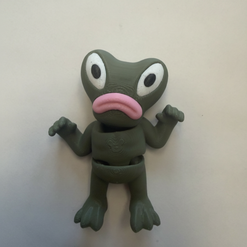 Green Flexi Alien Figure