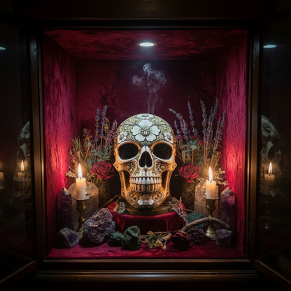 BloomRot Curio Cabinet
