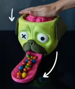Candy Creeper Pug - Candy Dispenser - Fiendworks Studio