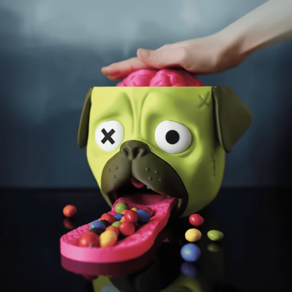 Candy Creeper Pug - Candy Dispenser - Fiendworks Studio