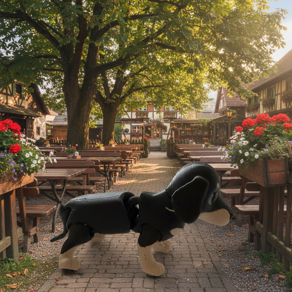 Articulated Dachsund