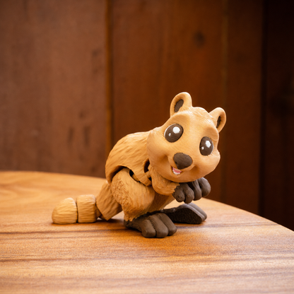 Articulated Wiggly Quokka™ – 3D Printed Fidget Friend