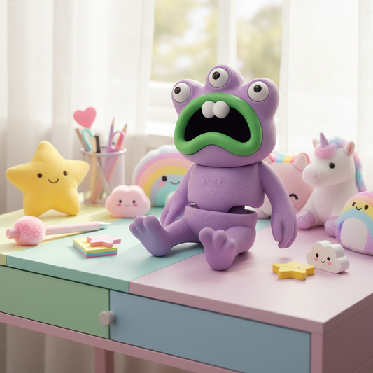 Lavender Alien — Desk